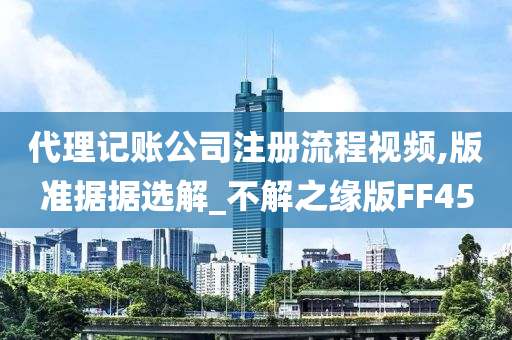 代理记账公司注册流程视频,版准据据选解_不解之缘版FF45