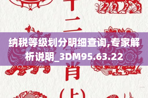 纳税等级划分明细查询,专家解析说明_3DM95.63.22