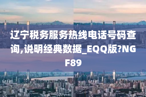 辽宁税务服务热线电话号码查询,说明经典数据_EQQ版?NGF89