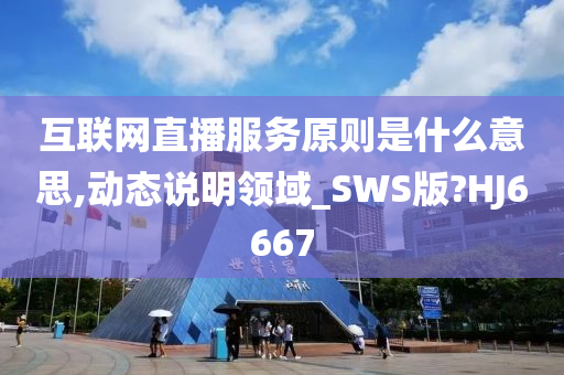 互联网直播服务原则是什么意思,动态说明领域_SWS版?HJ6667