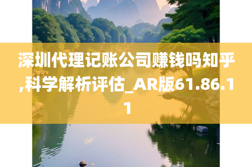 深圳代理记账公司赚钱吗知乎,科学解析评估_AR版61.86.11