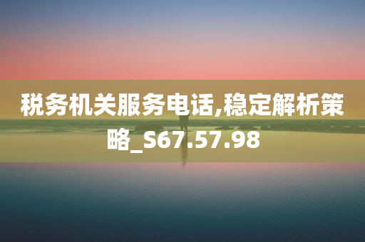 税务机关服务电话,稳定解析策略_S67.57.98