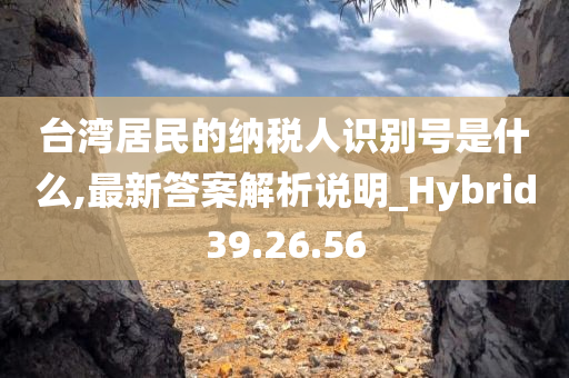 台湾居民的纳税人识别号是什么,最新答案解析说明_Hybrid39.26.56