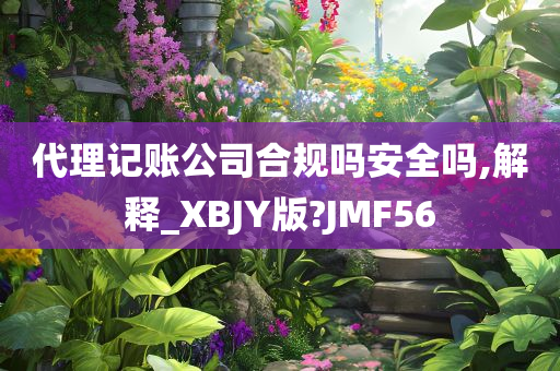 代理记账公司合规吗安全吗,解释_XBJY版?JMF56