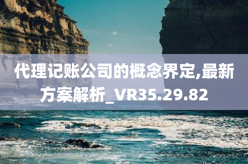 代理记账公司的概念界定,最新方案解析_VR35.29.82