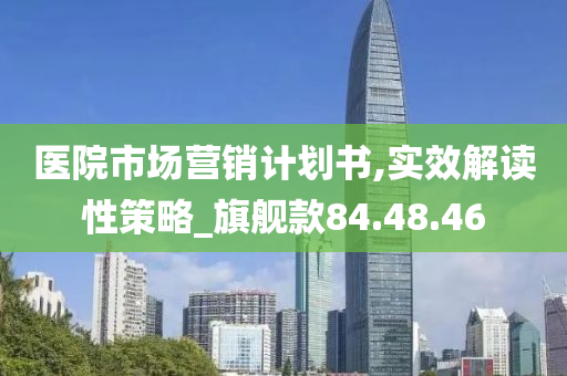 医院市场营销计划书,实效解读性策略_旗舰款84.48.46