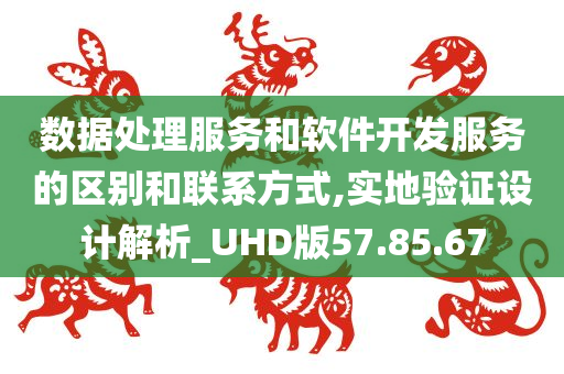 数据处理服务和软件开发服务的区别和联系方式,实地验证设计解析_UHD版57.85.67