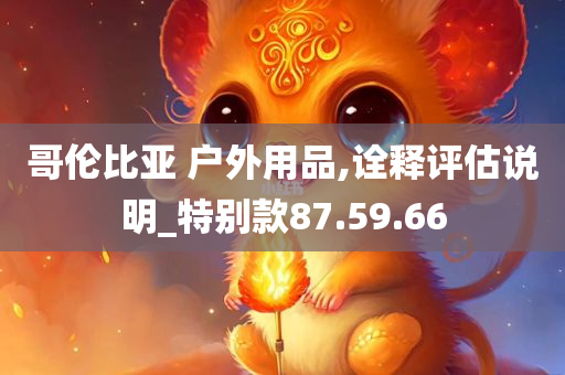 哥伦比亚 户外用品,诠释评估说明_特别款87.59.66