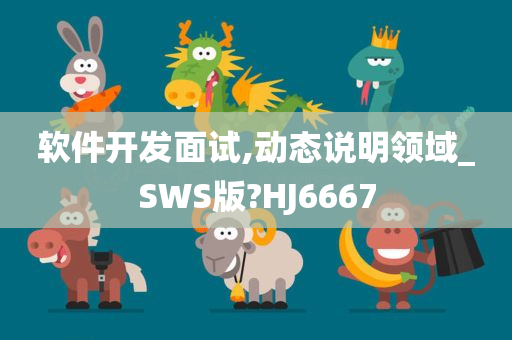 软件开发面试,动态说明领域_SWS版?HJ6667