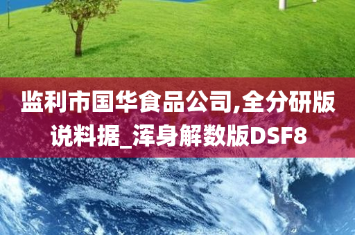 监利市国华食品公司,全分研版说料据_浑身解数版DSF8