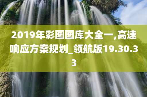 2019年彩图图库大全一,高速响应方案规划_领航版19.30.33