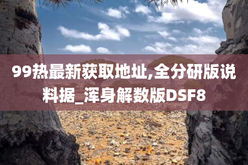 99热最新获取地址,全分研版说料据_浑身解数版DSF8