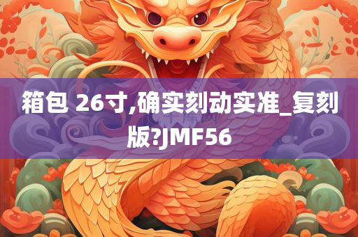 箱包 26寸,确实刻动实准_复刻版?JMF56