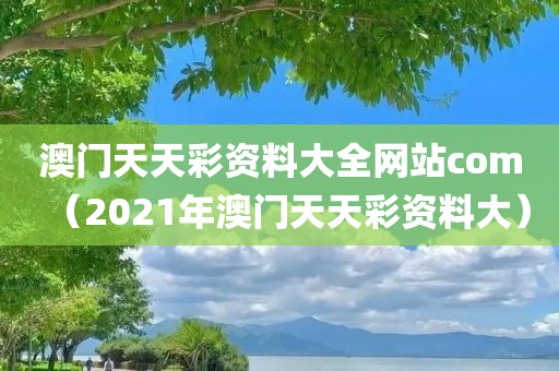 澳门天天彩资料大全网站com（2021年澳门天天彩资料大）