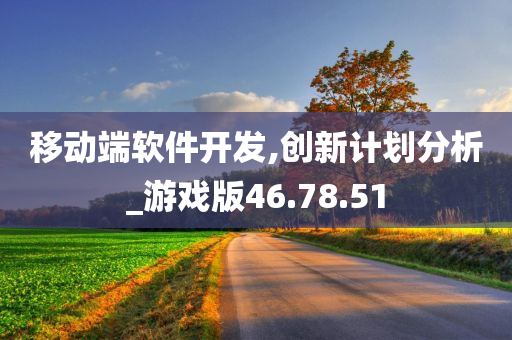 移动端软件开发,创新计划分析_游戏版46.78.51