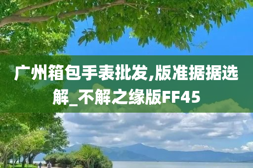 广州箱包手表批发,版准据据选解_不解之缘版FF45