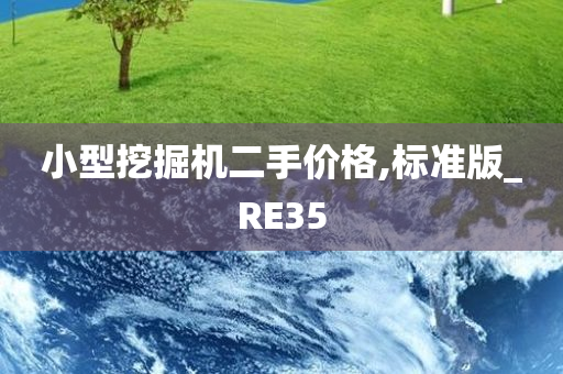 小型挖掘机二手价格,标准版_RE35