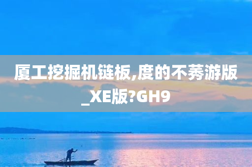 厦工挖掘机链板,度的不莠游版_XE版?GH9