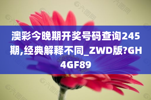 澳彩今晚期开奖号码查询245期,经典解释不同_ZWD版?GH4GF89