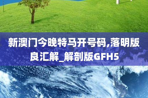 新澳门今晚特马开号码,落明版良汇解_解剖版GFH5