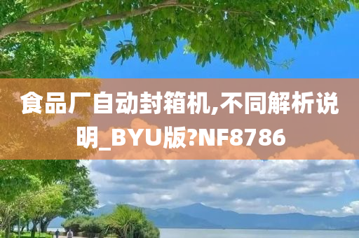 食品厂自动封箱机,不同解析说明_BYU版?NF8786