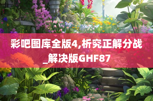 彩吧图库全版4,析究正解分战_解决版GHF87