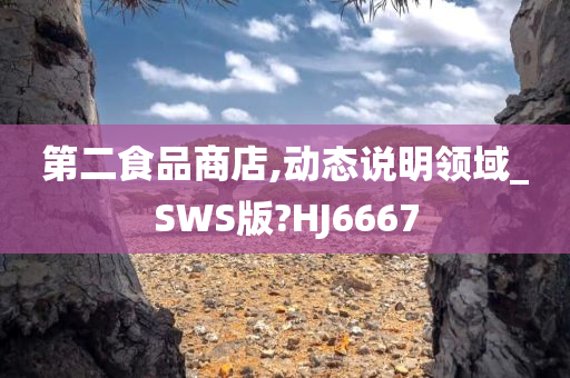 第二食品商店,动态说明领域_SWS版?HJ6667