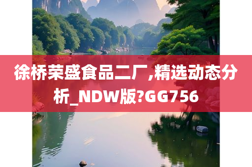 徐桥荣盛食品二厂,精选动态分析_NDW版?GG756