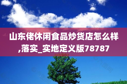 山东佬休闲食品炒货店怎么样,落实_实地定义版78787