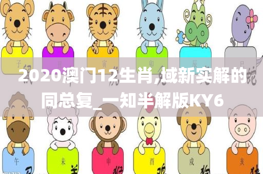 2020澳门12生肖,域新实解的同总复_一知半解版KY6