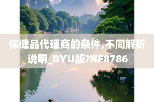 保健品代理商的条件,不同解析说明_BYU版?NF8786