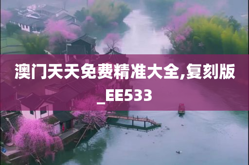 澳门天天免费精准大全,复刻版_EE533