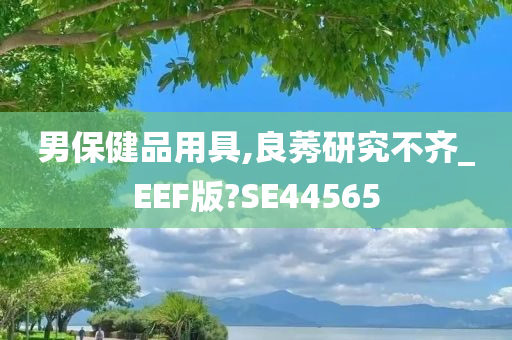 男保健品用具,良莠研究不齐_EEF版?SE44565