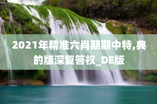 2021年精准六肖期期中特,典的版深复答权_DE版