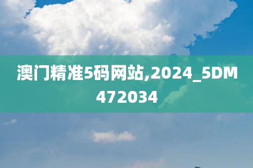 澳门精准5码网站,2024_5DM472034