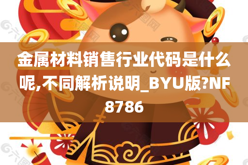 金属材料销售行业代码是什么呢,不同解析说明_BYU版?NF8786