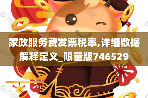 家政服务费发票税率,详细数据解释定义_限量版746529