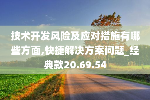 技术开发风险及应对措施有哪些方面,快捷解决方案问题_经典款20.69.54