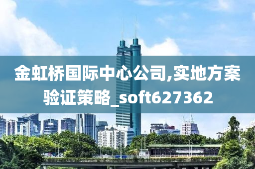 金虹桥国际中心公司,实地方案验证策略_soft627362