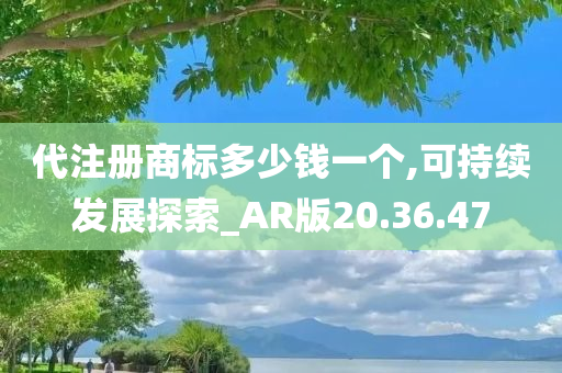 代注册商标多少钱一个,可持续发展探索_AR版20.36.47