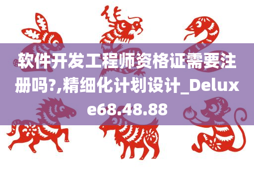 软件开发工程师资格证需要注册吗?,精细化计划设计_Deluxe68.48.88