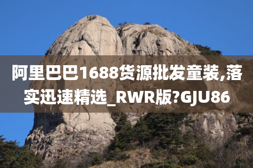 阿里巴巴1688货源批发童装,落实迅速精选_RWR版?GJU86