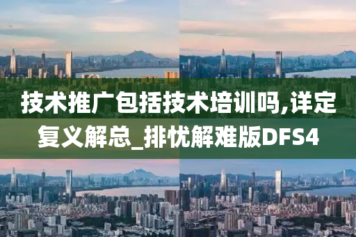 技术推广包括技术培训吗,详定复义解总_排忧解难版DFS4