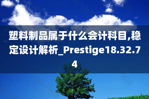 塑料制品属于什么会计科目,稳定设计解析_Prestige18.32.74