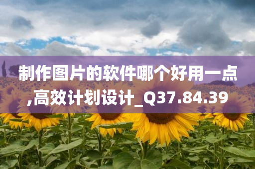 制作图片的软件哪个好用一点,高效计划设计_Q37.84.39