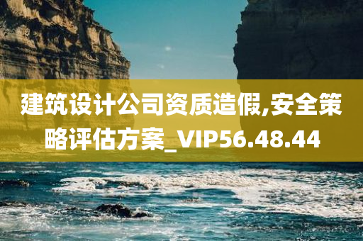 建筑设计公司资质造假,安全策略评估方案_VIP56.48.44