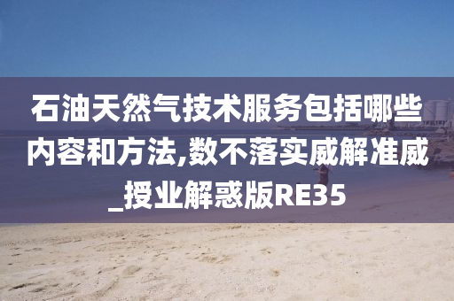 石油天然气技术服务包括哪些内容和方法,数不落实威解准威_授业解惑版RE35