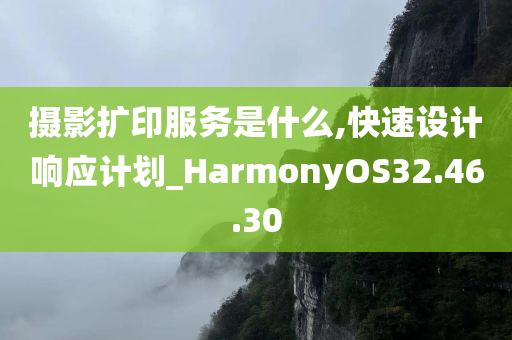 摄影扩印服务是什么,快速设计响应计划_HarmonyOS32.46.30