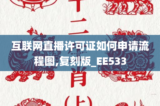 互联网直播许可证如何申请流程图,复刻版_EE533