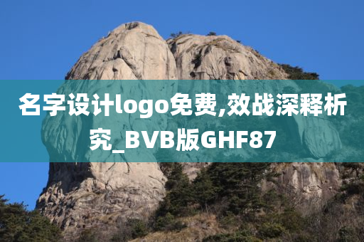 名字设计logo免费,效战深释析究_BVB版GHF87